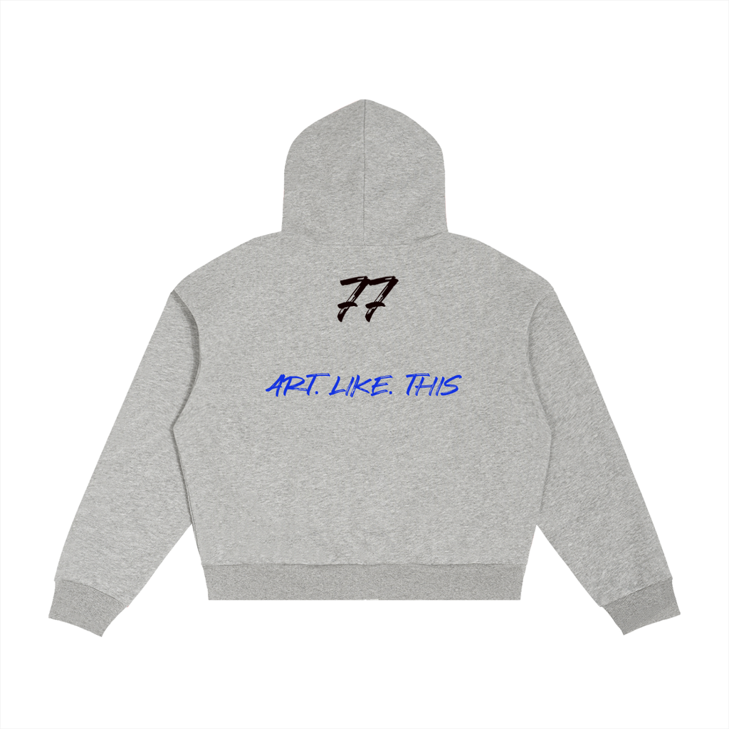 TIA 77 Arte como esta sudadera con capucha